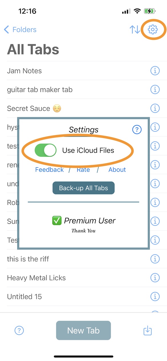 iCloud Example